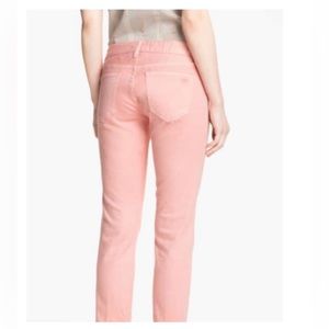 💯Tory Burch Alexa Cropped Skinny women light pink Size 29